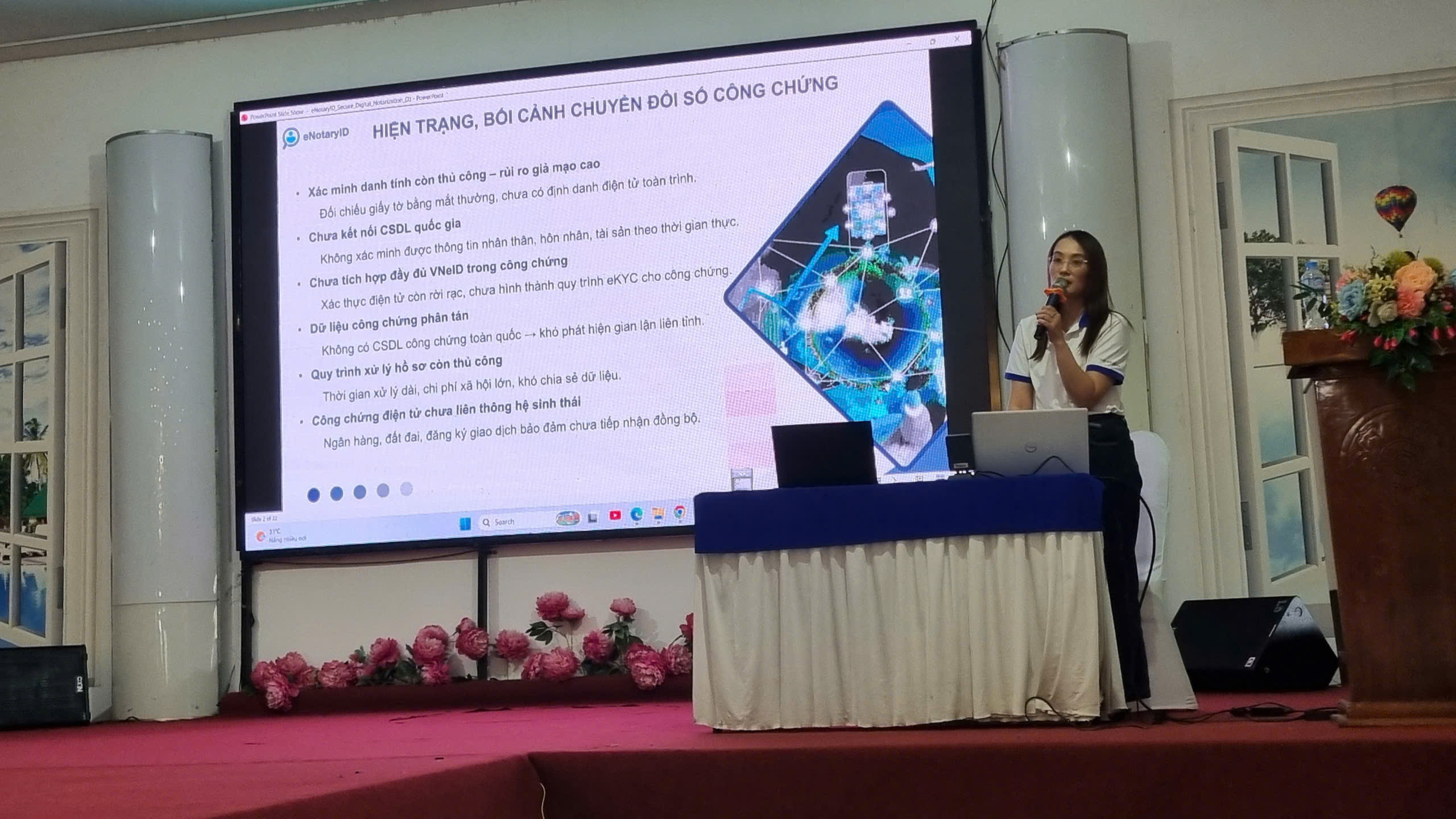 Đại diện cho VTS cùng các học viên của buổi tập huấn