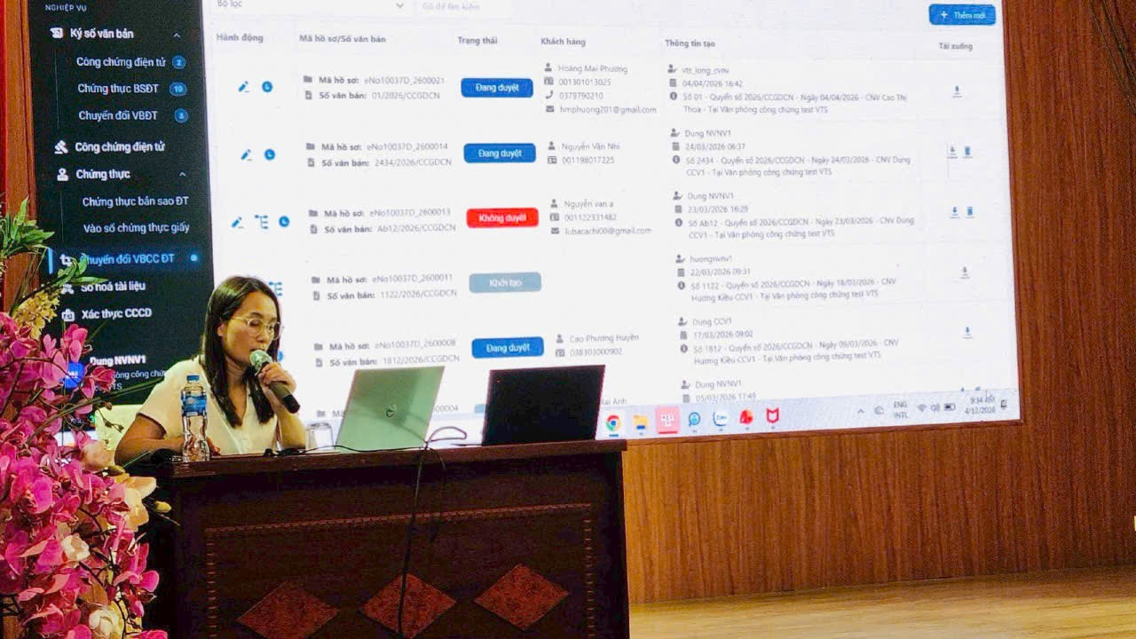 Đại diện cho VTS